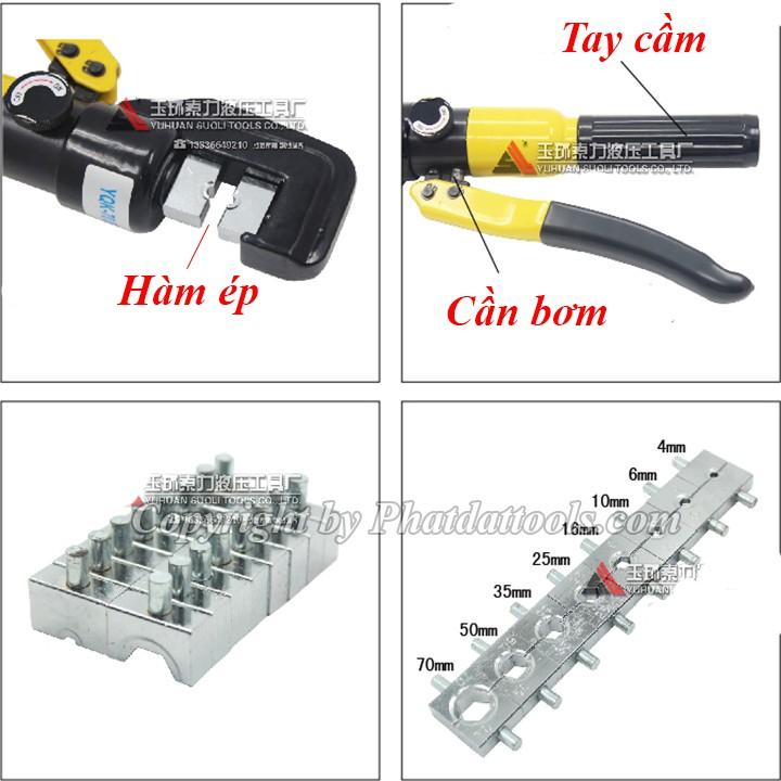 Kìm bấm thủy lực YQK70