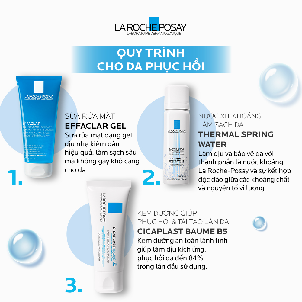 Bộ La Roche-Posay Cicaplast Baume B5 phục hồi da sau mụn - phiên bản Xmas Cracker 2021