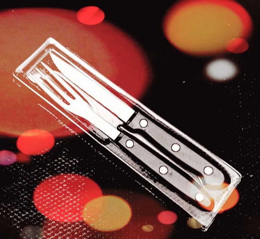 Bộ dao & nĩa inox Echo - Cán Phenolic