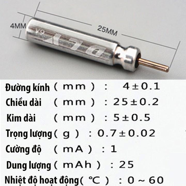 Pin Điện Tử CR-425 1 vỉ 5 viên, Chuyên lắp phao câu đài câu đêm, PIN phao