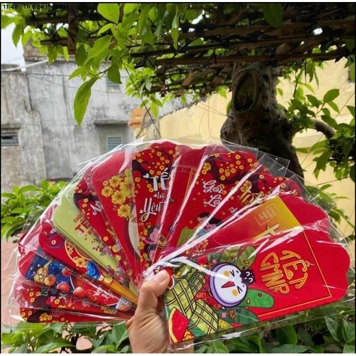 Set 100 phong bao lì xì siêu chất