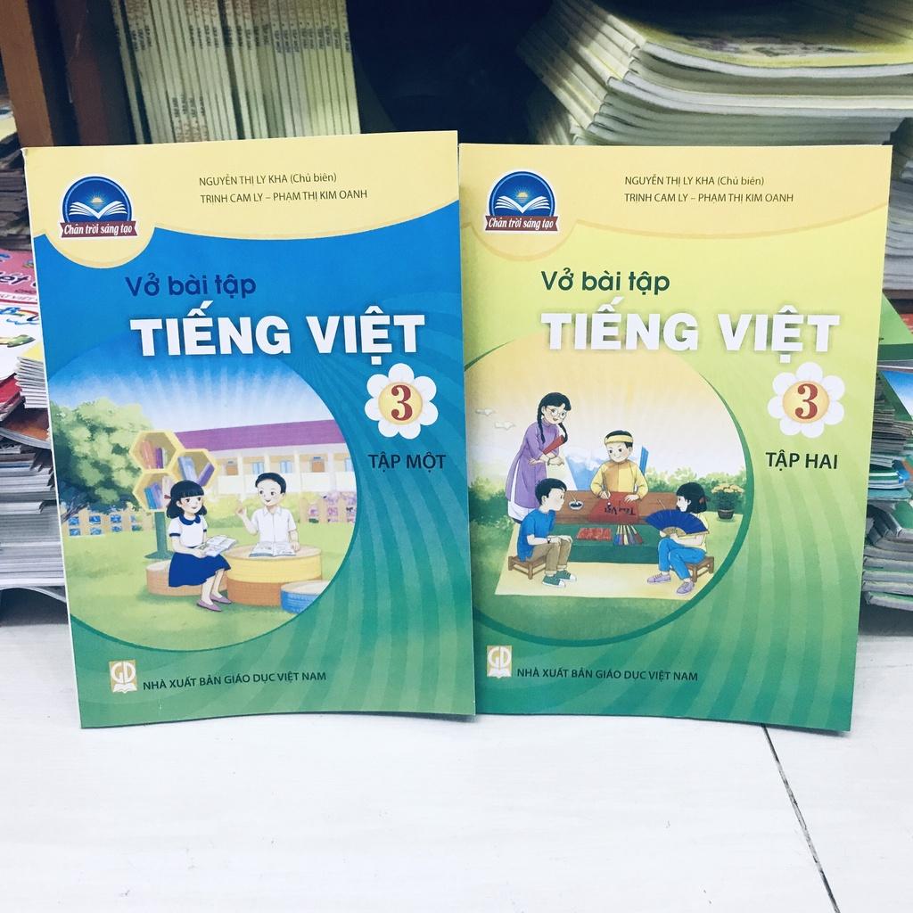 set bìa bao tiếng việt ,vbt tiếng việt 3 chân trời sáng tạo