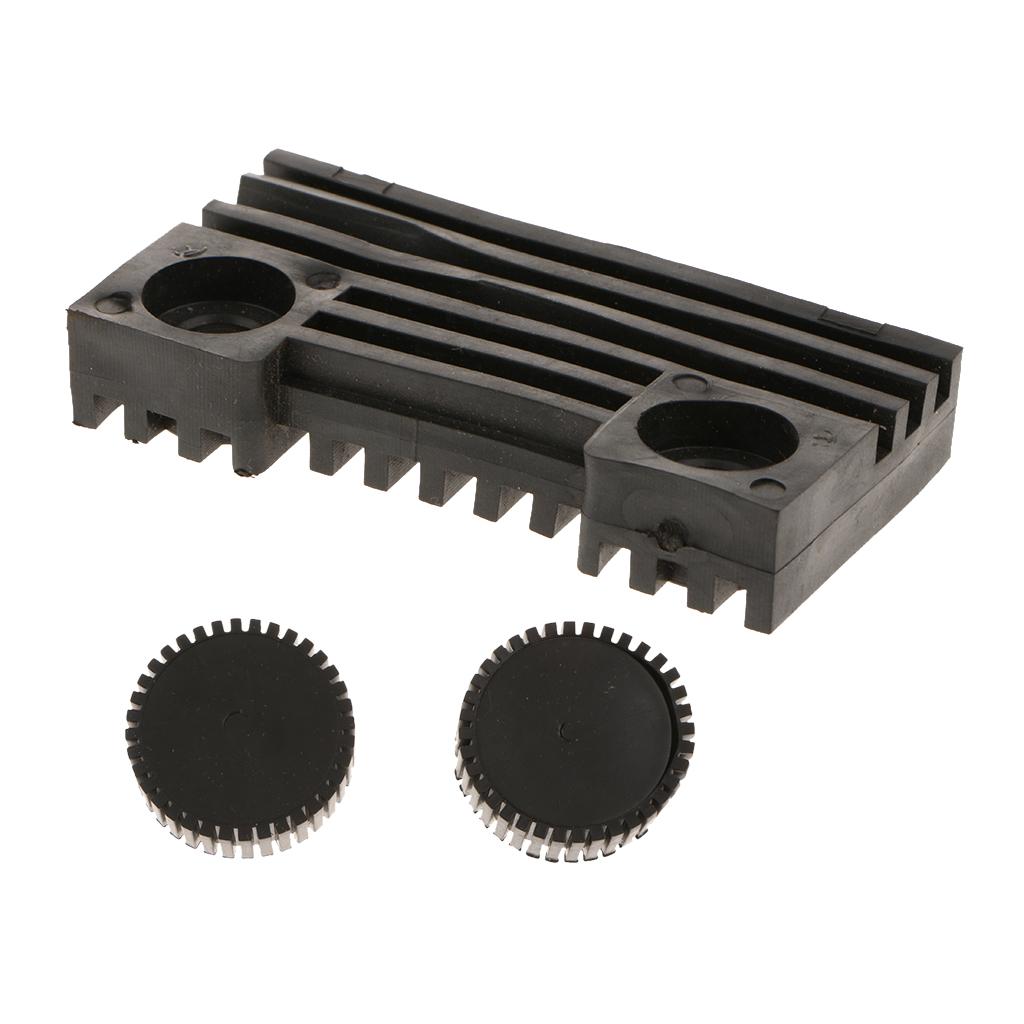 1 Set New Black Fuel Gas Tank Rubber Cushion Pad Set for Suzuki GN125 GS125