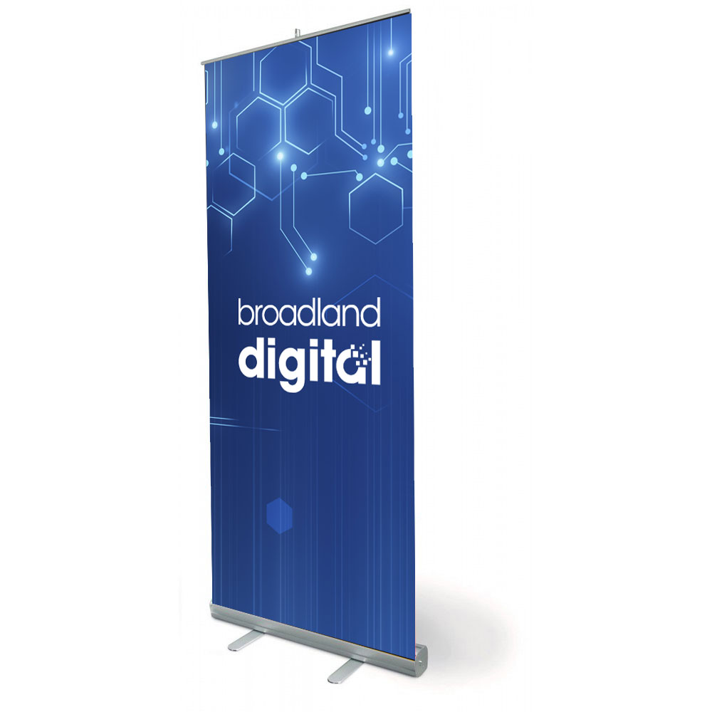 Khung standee cuốn nhôm tốt 80x200 hoặc 60x160cm
