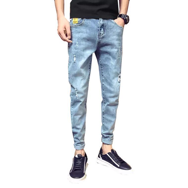 Quần Jean Nam - Quần Bò Nam co dãn ôm form tôn dáng chuẩn, quần jean thời trang cao cấp nam Muradfashion mẫu NT512