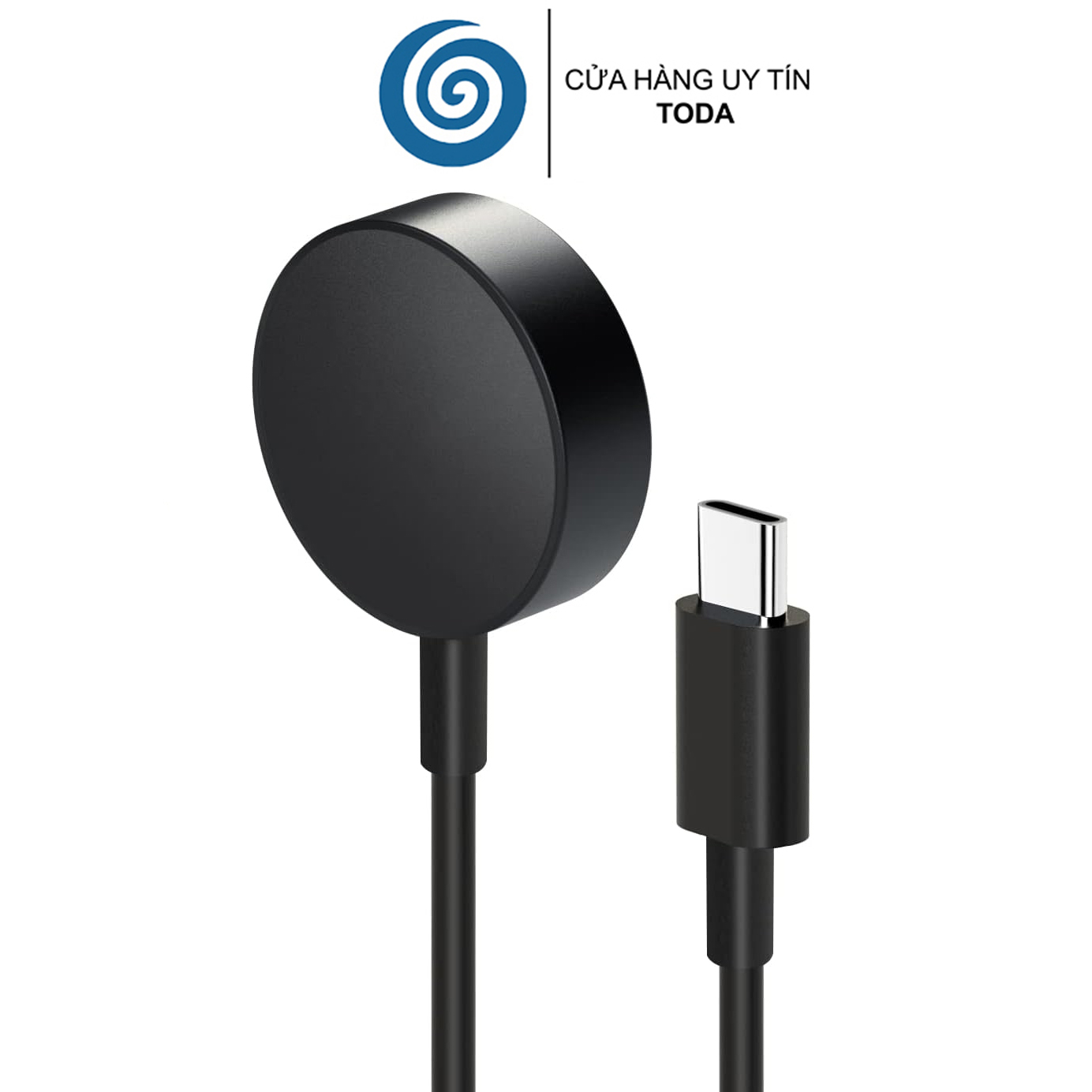 Cáp Sạc Đế Sạc Kim Loại cho Samsung Galaxy Watch 5/5Pro/6/6Classic/7 &amp; Galaxy Watch Ultra Cổng USB Type C - Hàng Chính Hãng