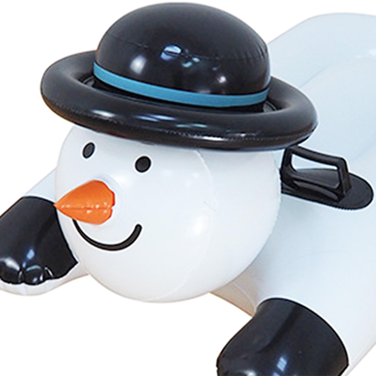 Inflatable Snow Tube Heavy Duty Snow Sled for Children Adult