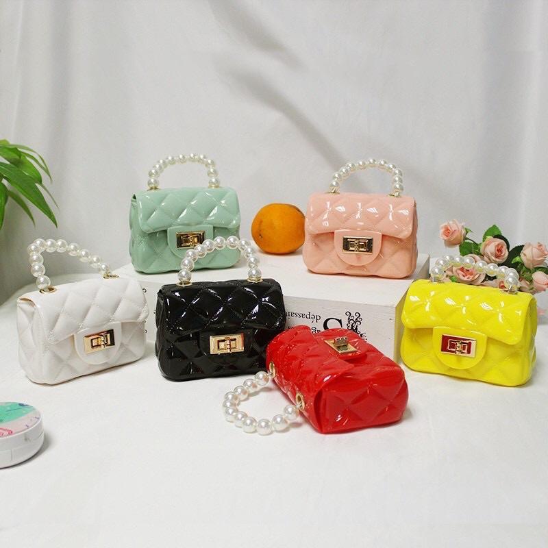 Túi xách mini quai ngọc siêu xinh