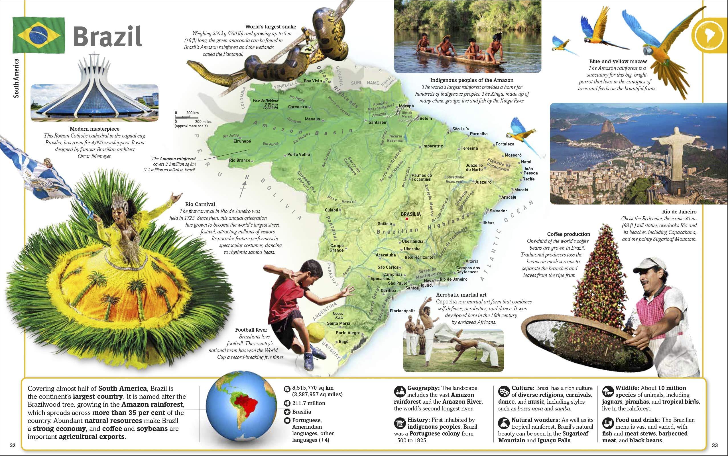 Our World In Pictures: Countries, Cultures, People &amp; Places: A Visual Encyclopedia Of The World