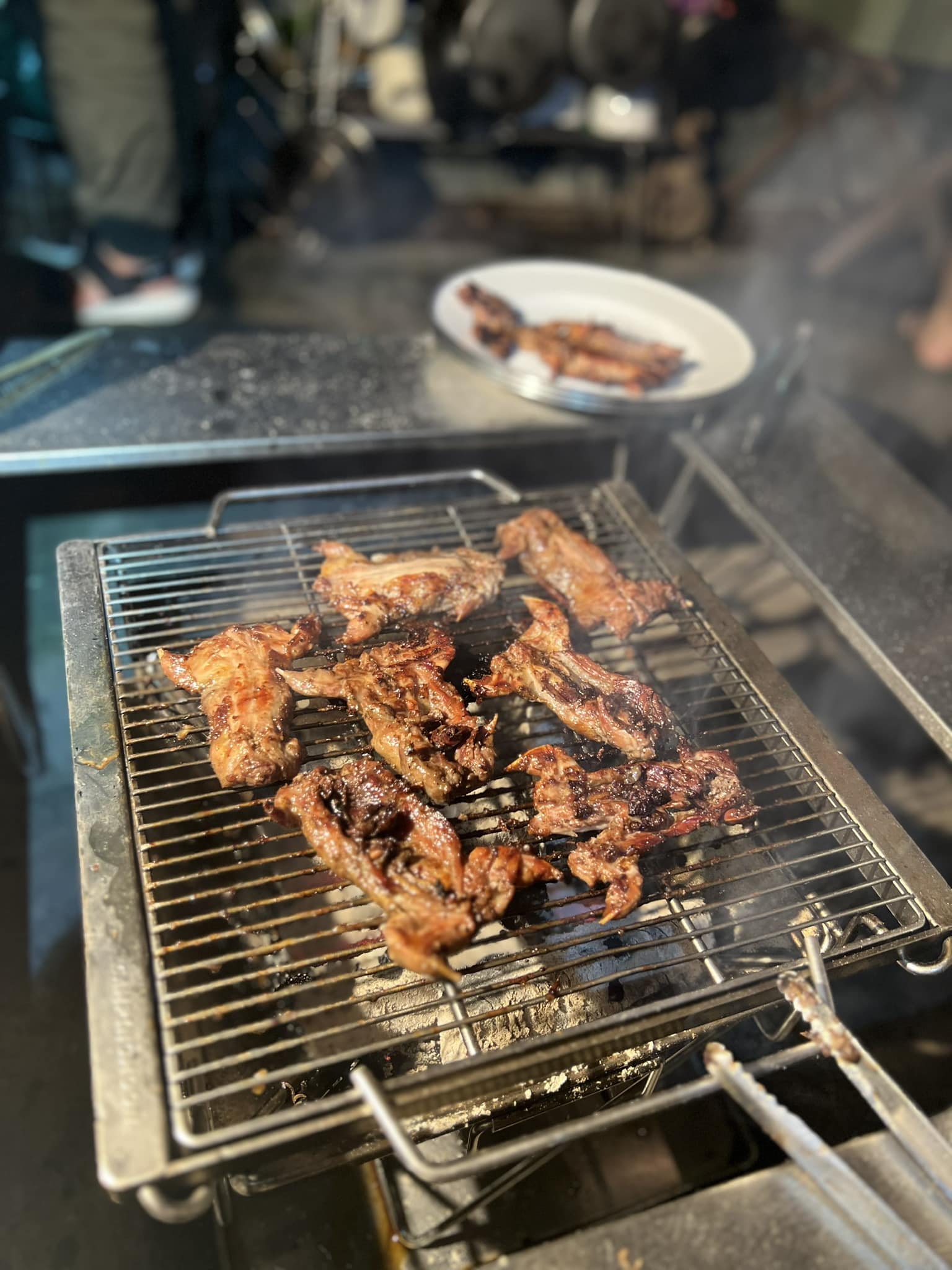 Bếp Nướng Du Lịch Ngoài Trời MT045 - Bếp Nướng BBQ Gấp Gọn Tiện Lợi, An Toàn