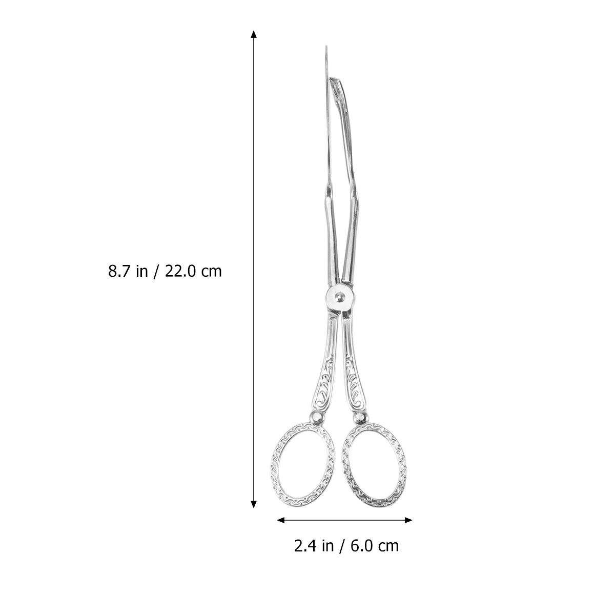 Clip thực phẩm 1PC kẽm hợp kim bánh mì kẹp thịt nướng kẹp