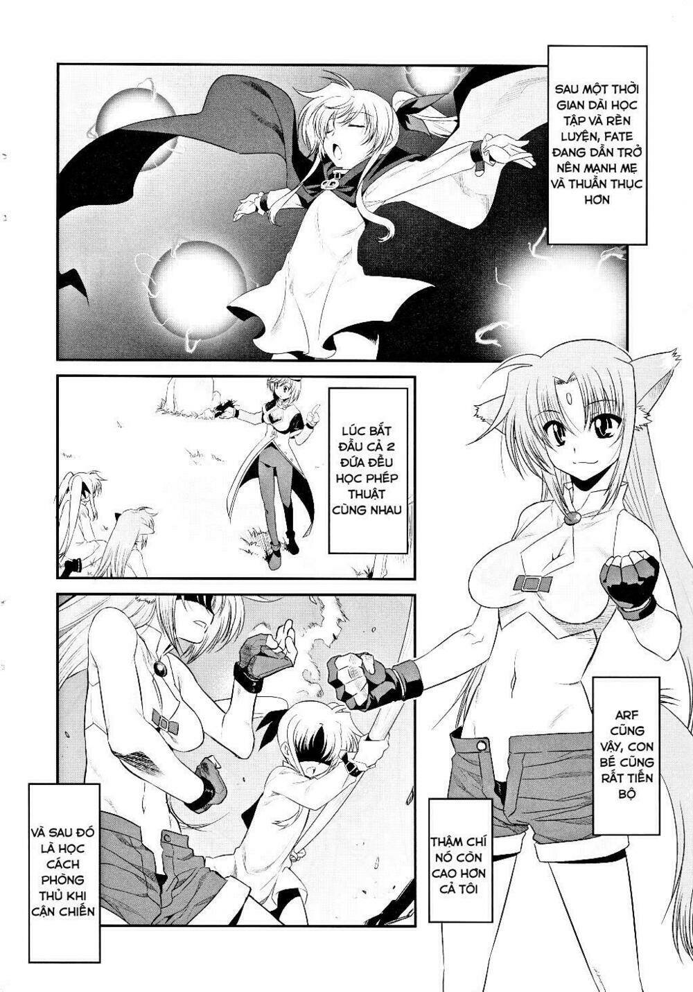 mahou shoujo lyrical nanoha movie 1st the comics manga chapter 3 4