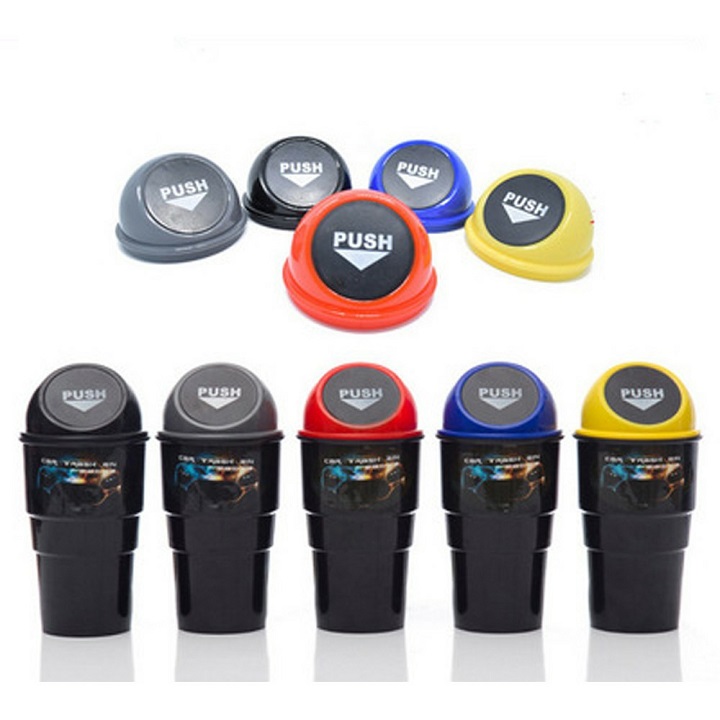 Cốc Đựng Rác Mini Trên Xe Ô Tô
