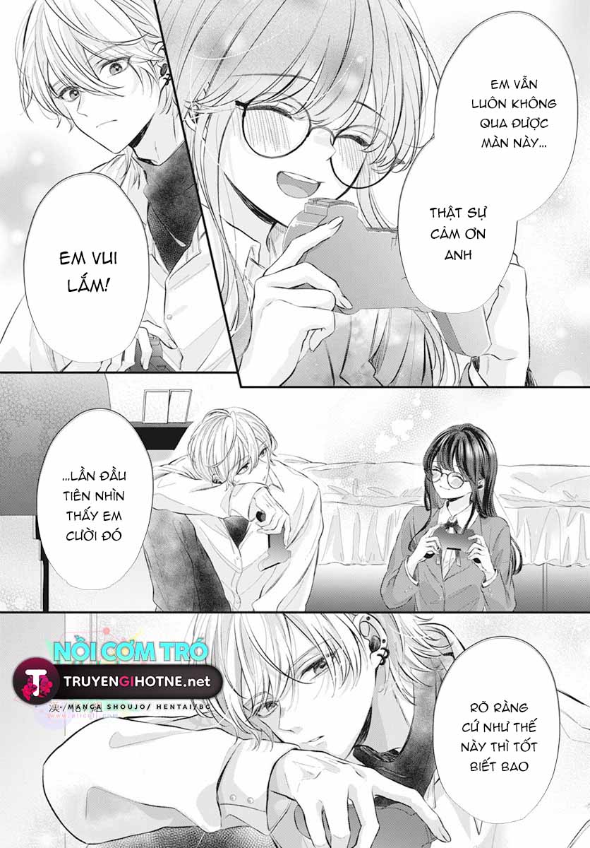 cô nàng đeo kính và đàn anh đẹp trai chapter 1.2 8