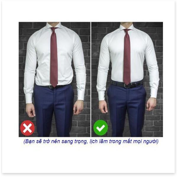 Bộ 2 thắt lưng giữ nếp áo thanh lịch