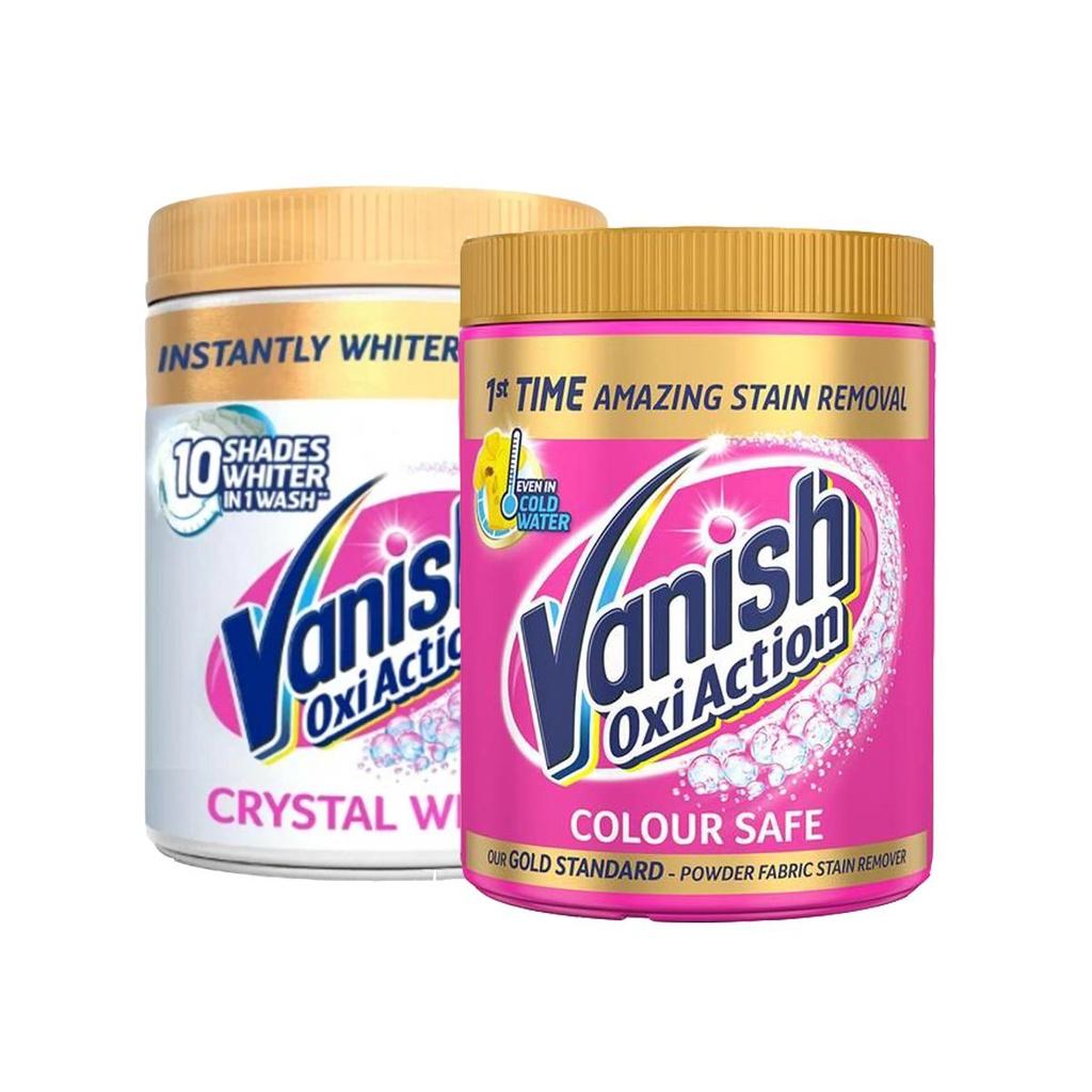 Bột giặt hiệu Vanish Gold Pink - Không mùi, không hư sợi vải &amp; da tay 1kg