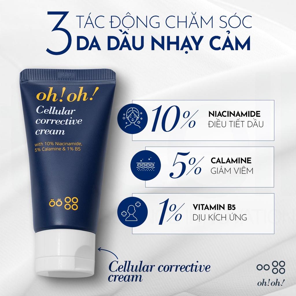 Kem Dưỡng Phục Hồi Da Đa Năng oh!oh! Cellular Corrective Cream (30ml)