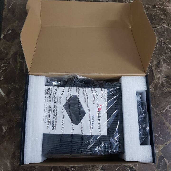 Bộ Loa SUB Siêu Trầm Trên Xe Ô Tô Thương Hiệu NAKAMICHI NBF20.0A - HÀNG NHẬP KHẨU