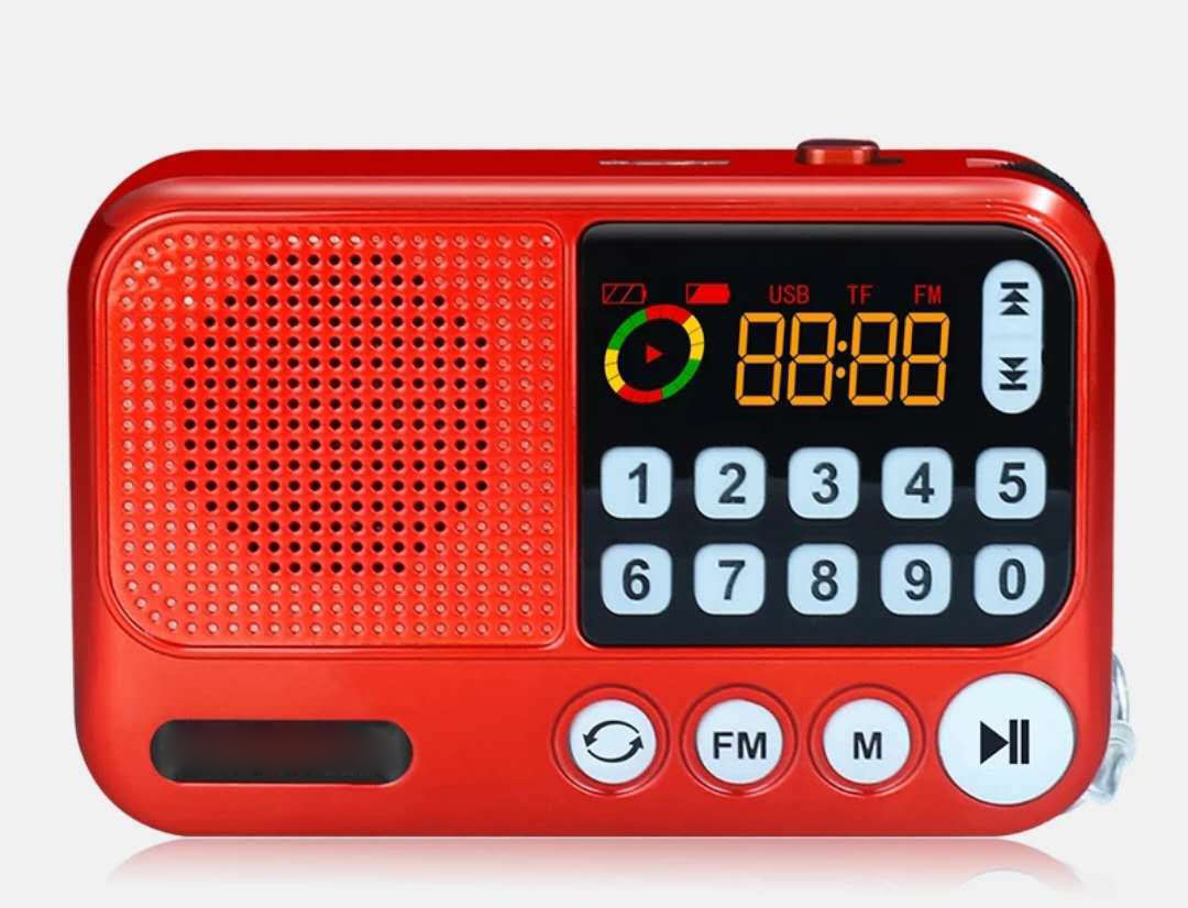 Loa nghe nhạc mini kiêm đài radio S99 hỗ trợ thẻ nhớ, usb, jack 3.5