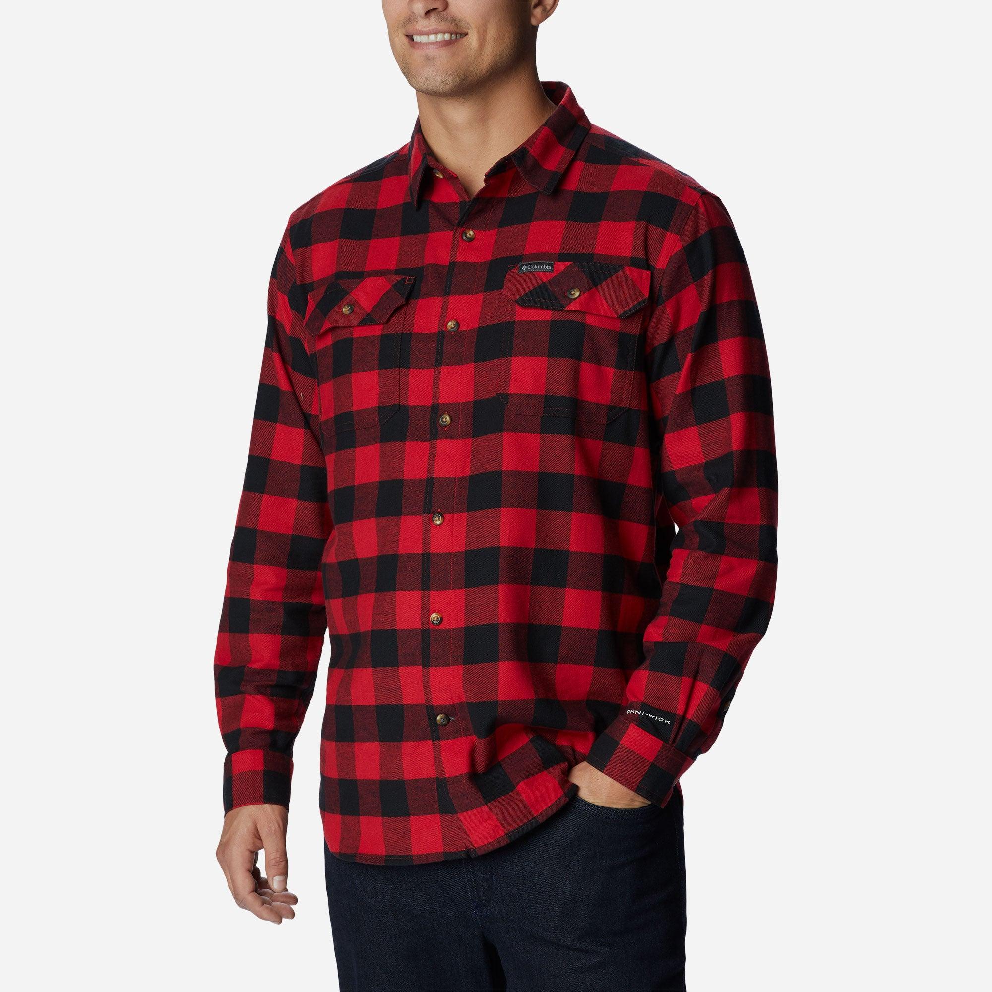 Áo sơ mi dài tay chống nắng nam Columbia Flare Gun Stretch Flannel - 1861585616