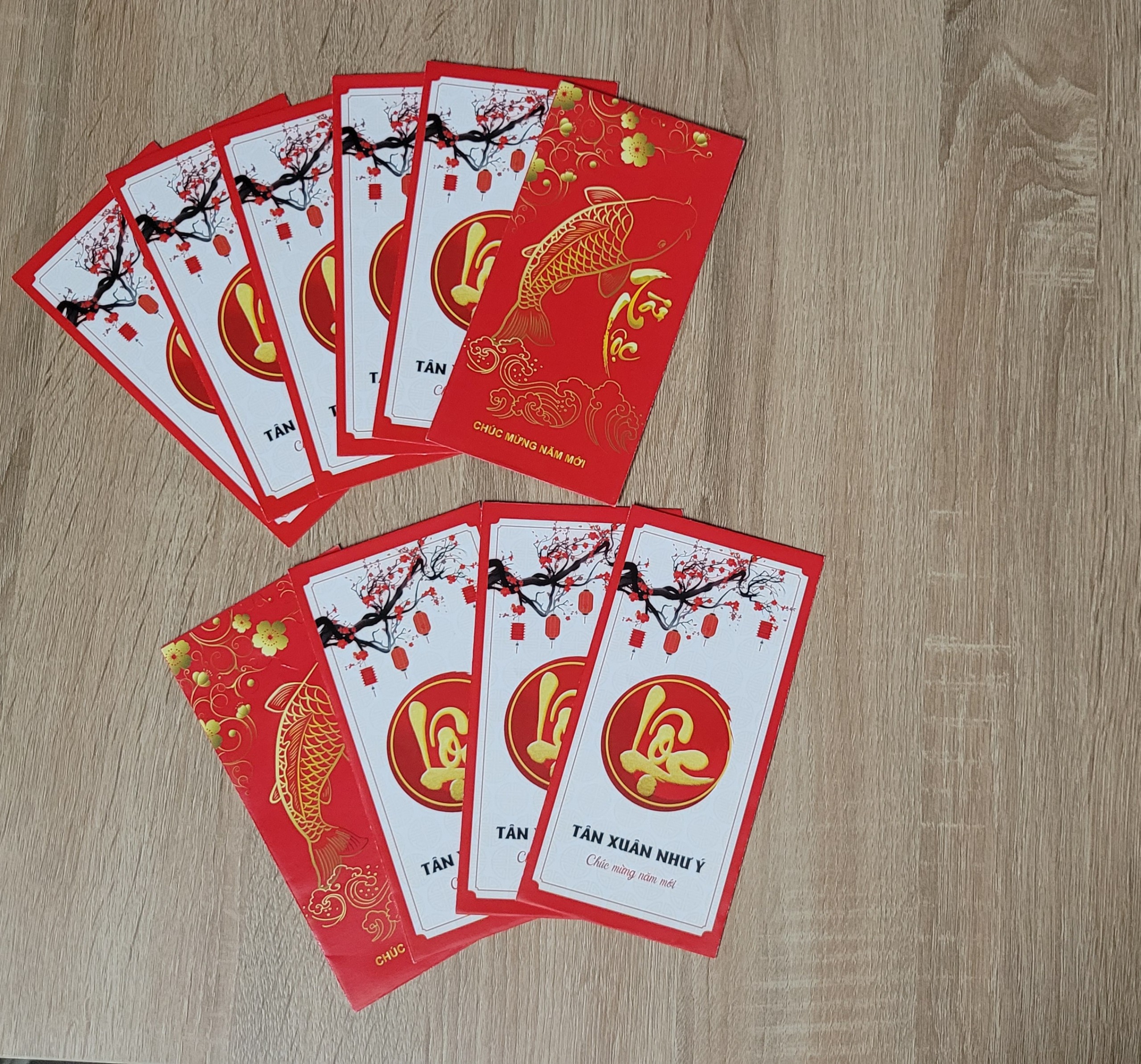 Bao Lì Xì Tết 2023, 19++ Mẫu Đẹp Chất Lượng, Hàng Có Sẵn, Đựng Vừa Tờ 10K đến Tờ 500K