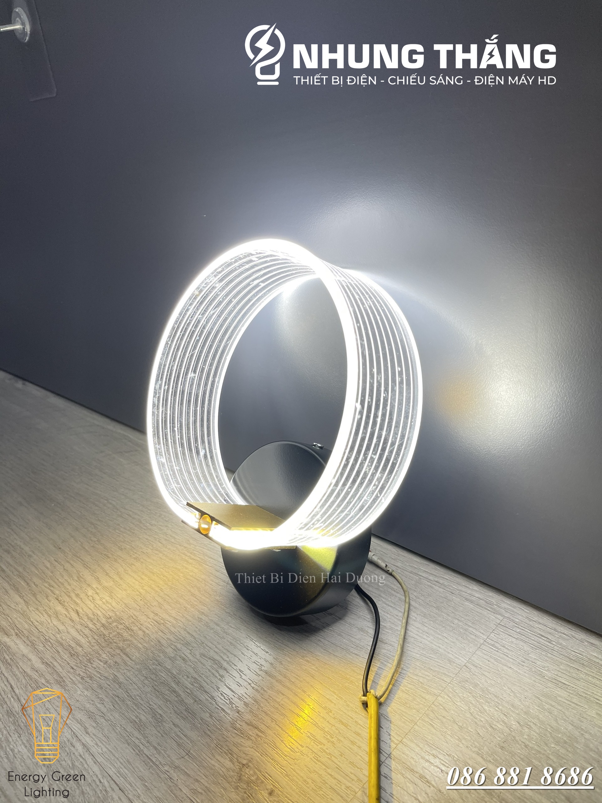 Đèn LED Gắn Tường Retro DT-280 - Trang Trí Trong Nhà , Cầu Thang , Hành Lang - 3 Chế Độ Ánh Sáng - Có Video