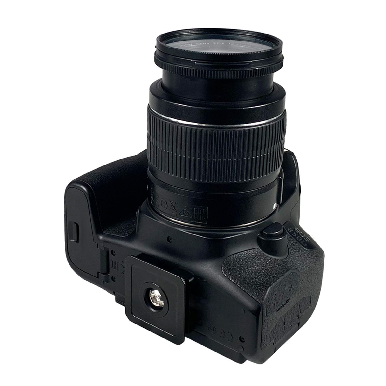 Replacement Quick Release Plate Camera Mount Adapter Clamp for Digital Camera Slr