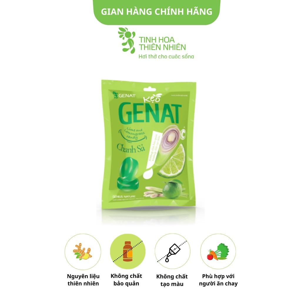 Combo 3 Túi kẹo thảo mộc Gezcol, Chanh Sả, Genat Gừng (Túi 20 viên)