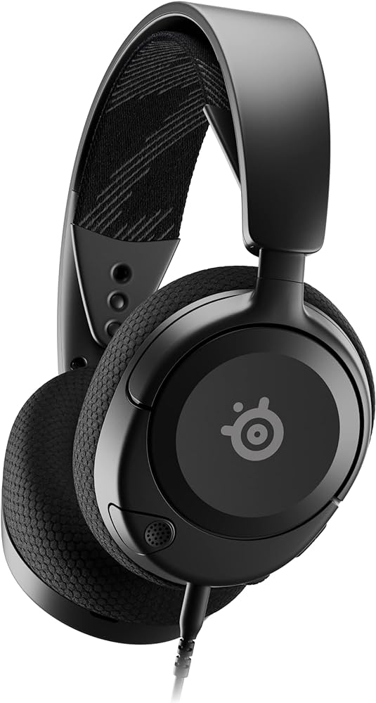 Tai nghe gaming có dây Steelseries Arctis No va 1 (Black/White) - Hàng Chính Hãng