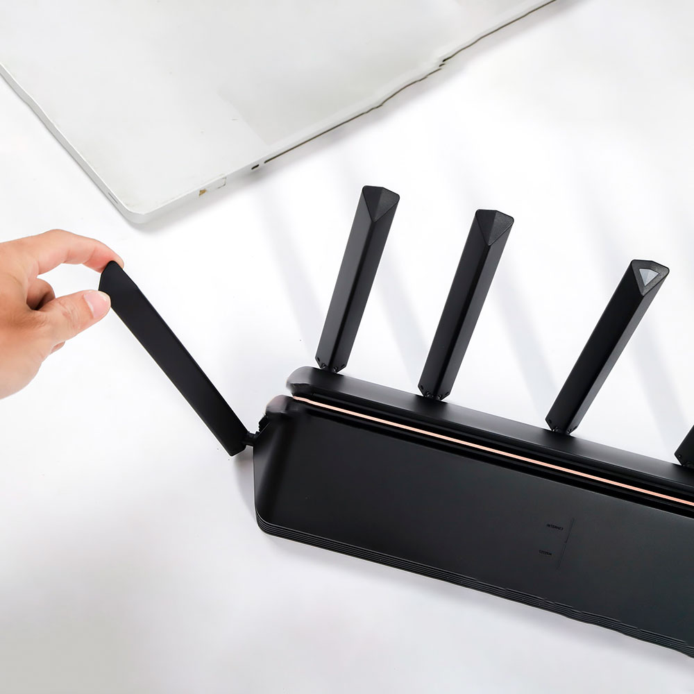 Bộ phát Wifi Router Xiaomi AX6000 AIoT băng tần kép Wifi 6 6000Mbps hỗ trợ Mesh hỗ trợ kết nối 248 thiết bị - Hàng nhập khẩu