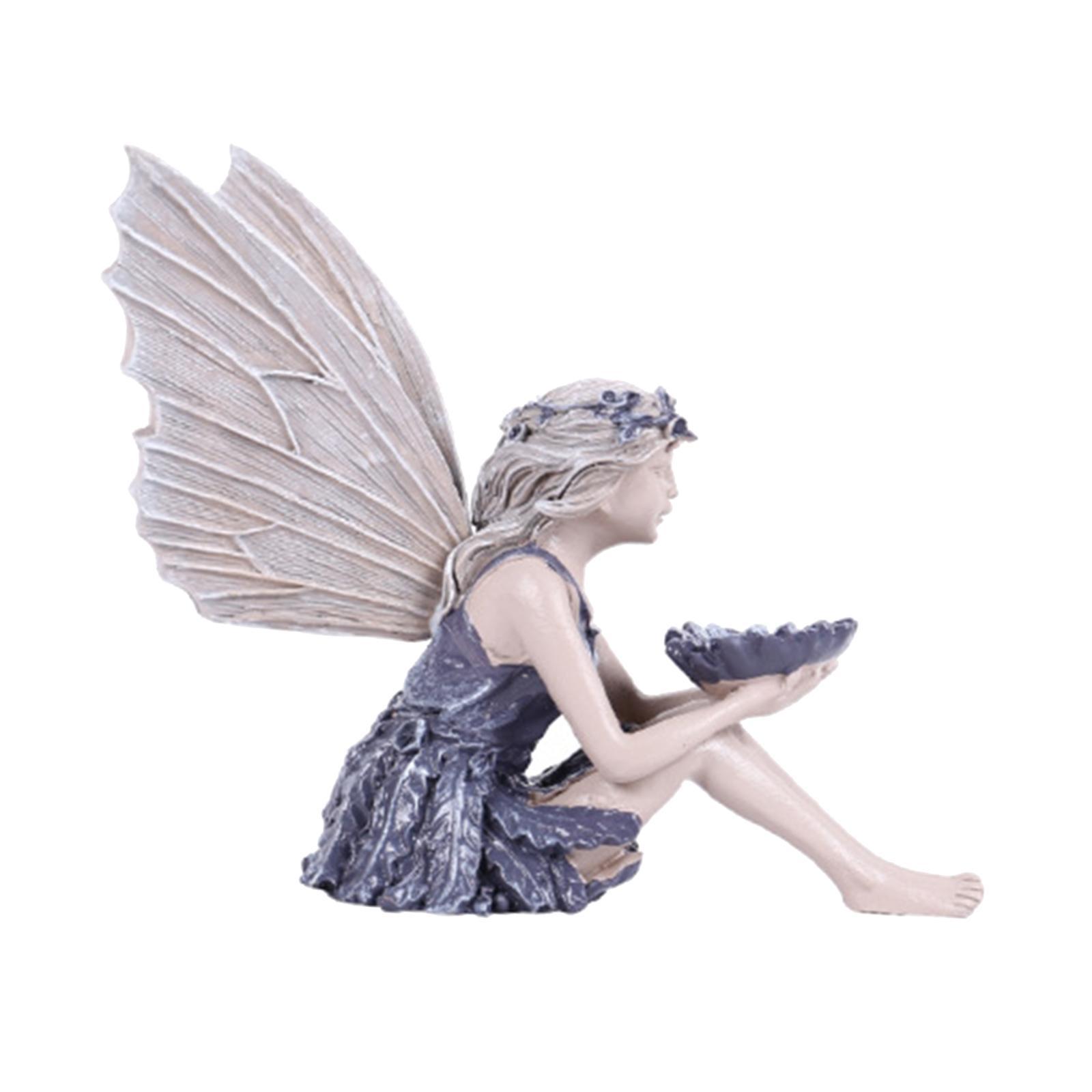 Angel Statue Home Decor Fairy Figurine for Cafe Tabletop Home