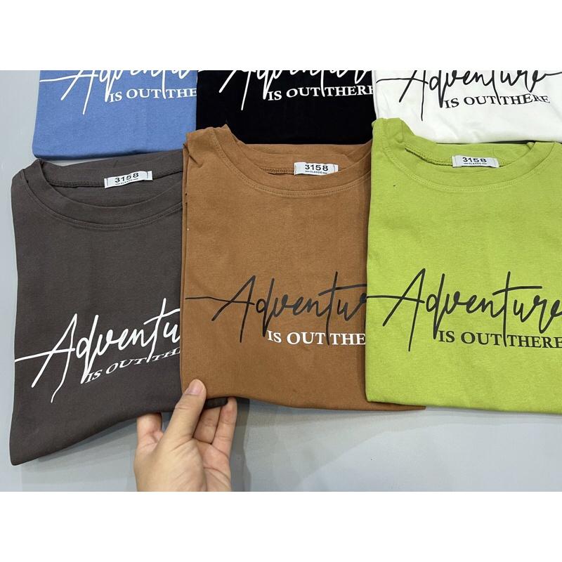 Áo phông tay lỡ 3158 siêu xinh chất cotton khô