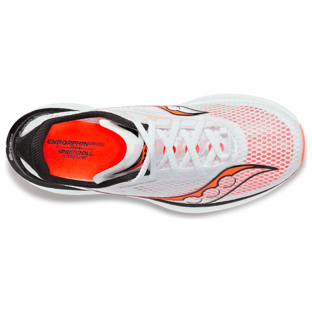 Giày Chạy Bộ Nam Saucony Endorphin Pro 3 - White | Black | ViZiRed