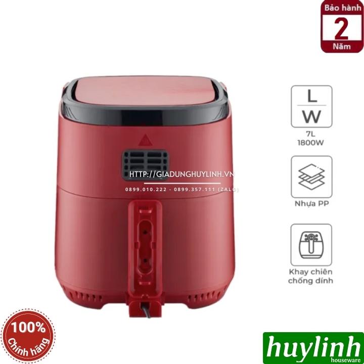 Nồi chiên không dầu điện tử Magic ECO AC-123 - 7 lít - 1800W - 12 Menu - Hàng chính hãng