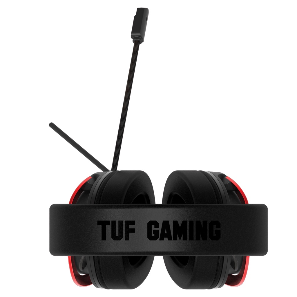 Tai nghe chụp tai Gaming Asus TUF H3 Đen Đỏ - Hàng Chính Hãng