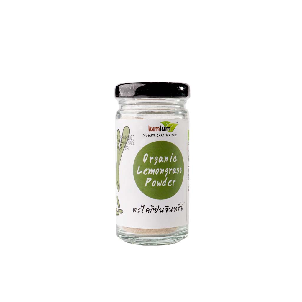 Bột Sả Hữu Cơ Lumlum – Organic Lemongrass Powder 30g