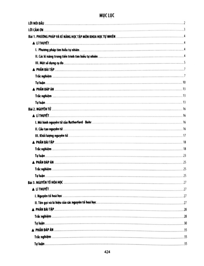 Sách - Combo Chuyên Đề Bài Tập Khoa Học Tự Nhiên 7 + Tư Duy Giải Tự Luận - Khoa Học Tự Nhiên 7