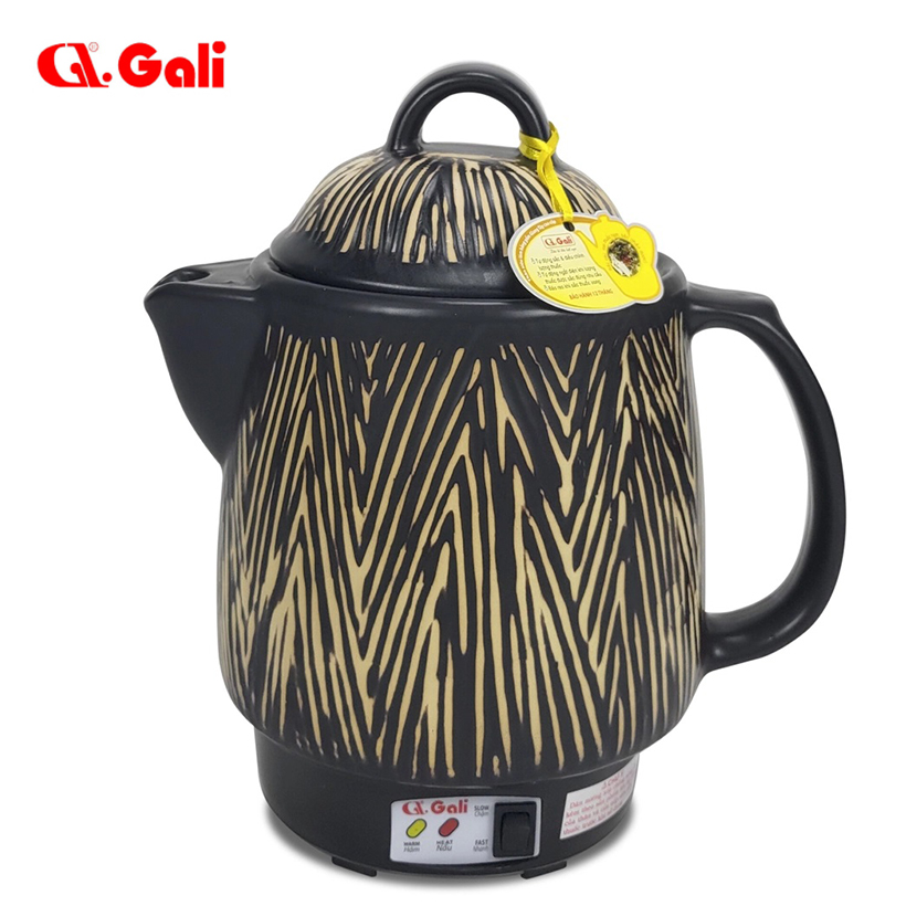 Siêu Sắc Thuốc Gali GL-1805 (3.3 lít) – Đen - Hàng Chính Hãng