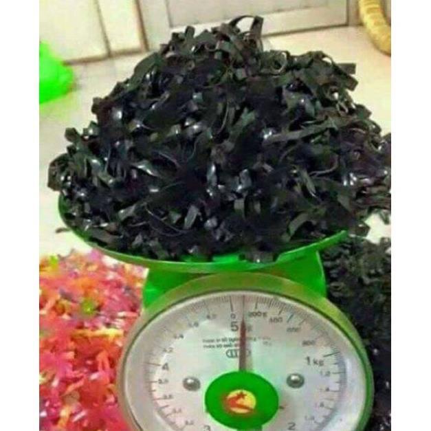 Dây chun buộc tóc bé gái, nhiều màu gói 100gam (~1500 dây