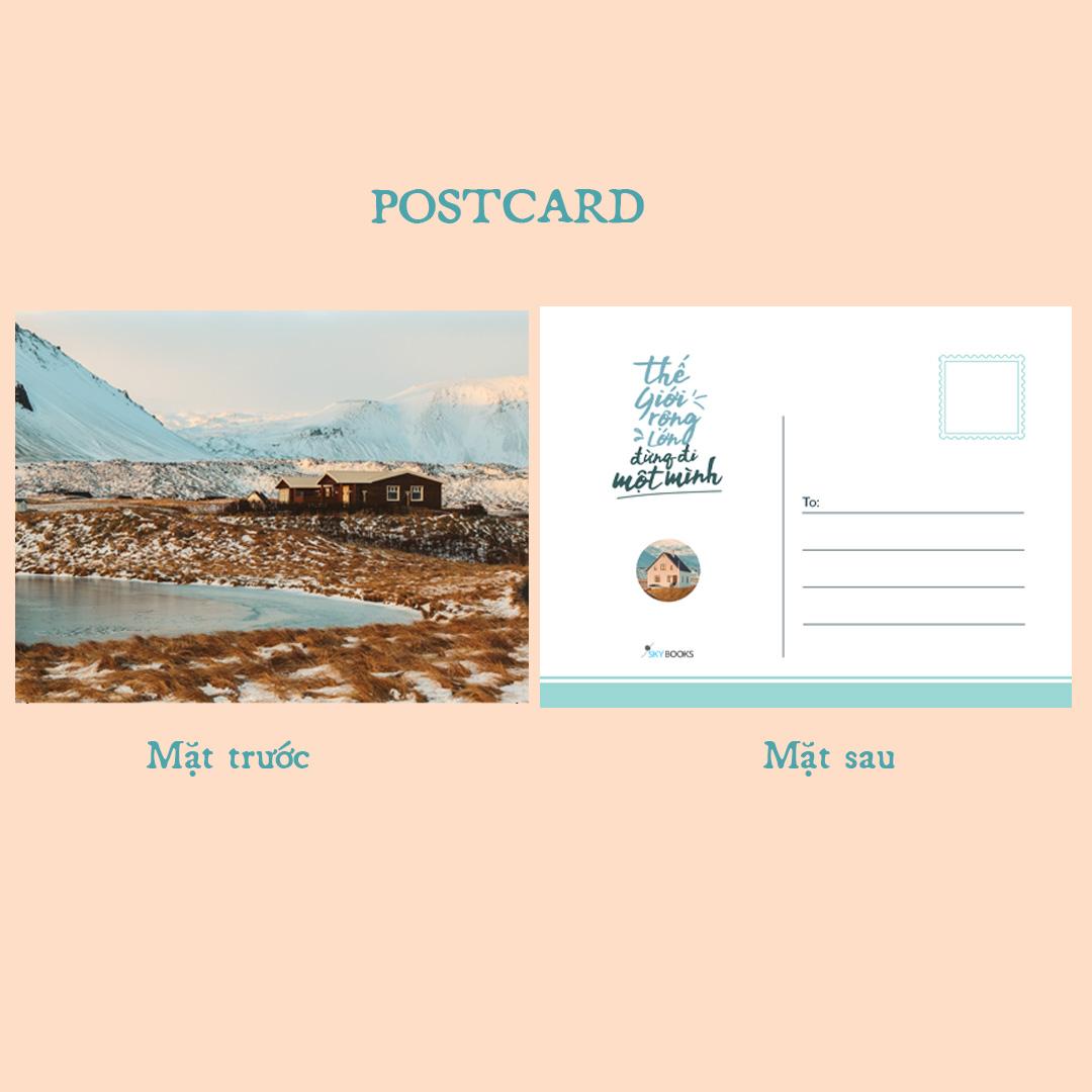 Thế Giới Rộng Lớn Đừng Đi Một Mình - Tặng Kèm Bookmark + Postcard