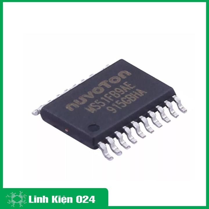 IC Nuvoton MS51FB9AE dải điện áp 2.4-5.5V