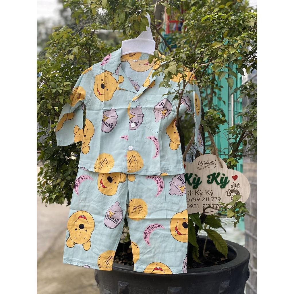 BỘ PIJAMA TOLE/LANH 6-47KG