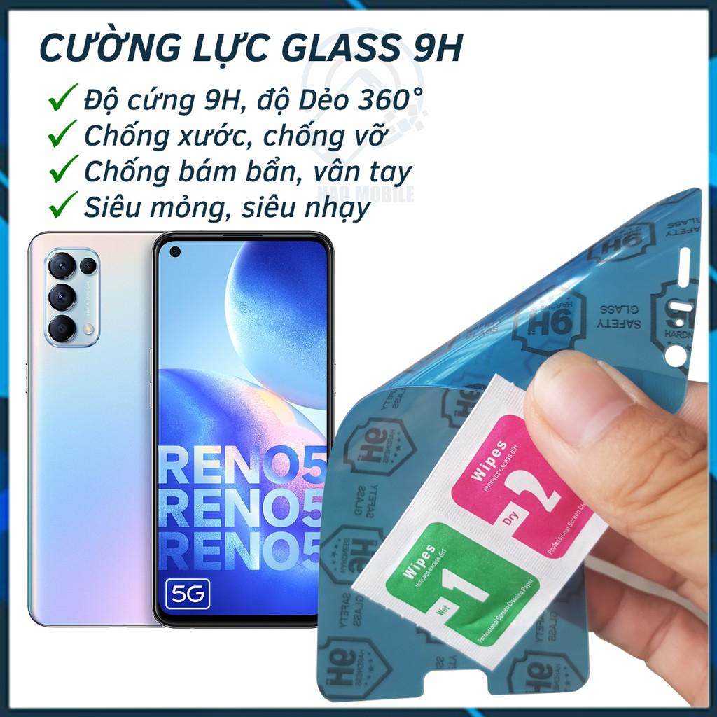 Dán cường lực dẻo nano dành cho Oppo Reno5 5G, Reno5 4G (Reno 5)