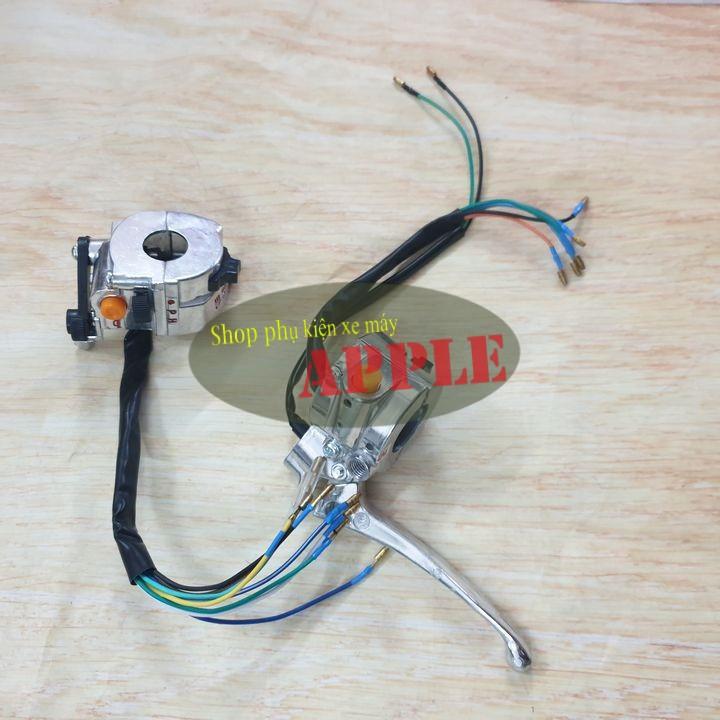 Bộ cụm công tắc tay lái xe CUB 82 Có Đề -TKAs.2736