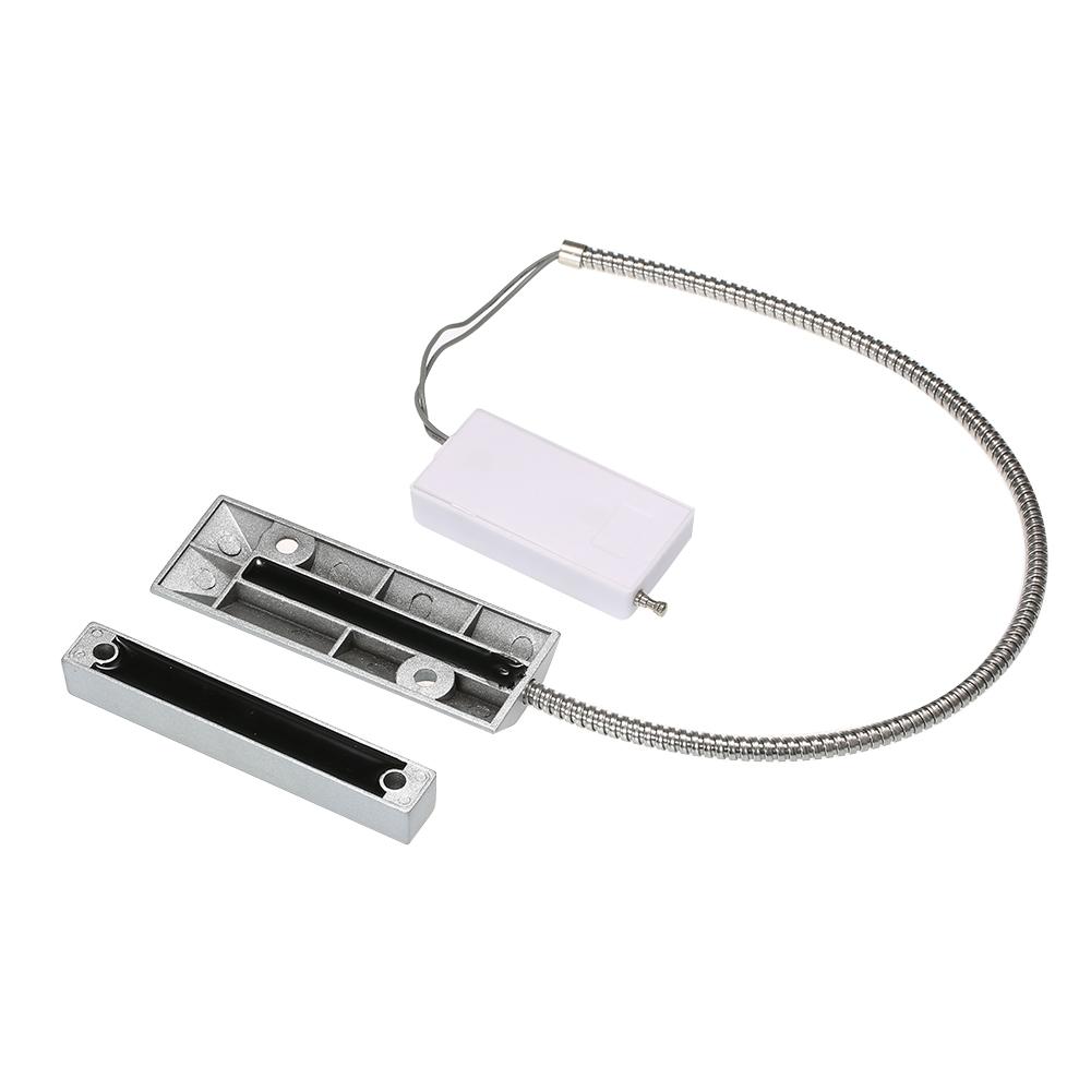 Wireless 433MHz Metal Rolling Door Magnetic Contact Sensor Switch Door Window Open Detector Normal Close Type For Home Burglar Alarm System