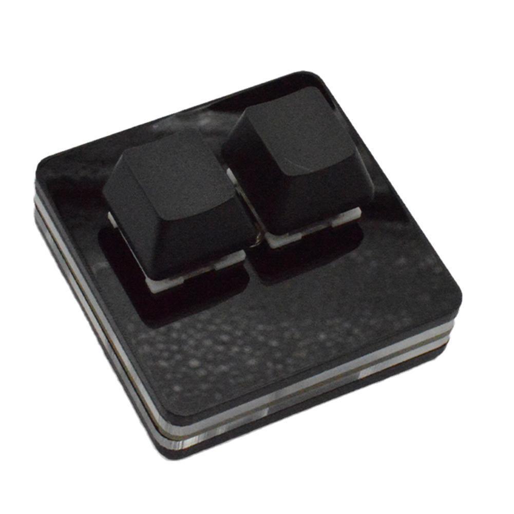 Bàn phím 2 phím OSU U2F6 màu đen ngắn cho máy tính U4B9 J0T9 USB D4N