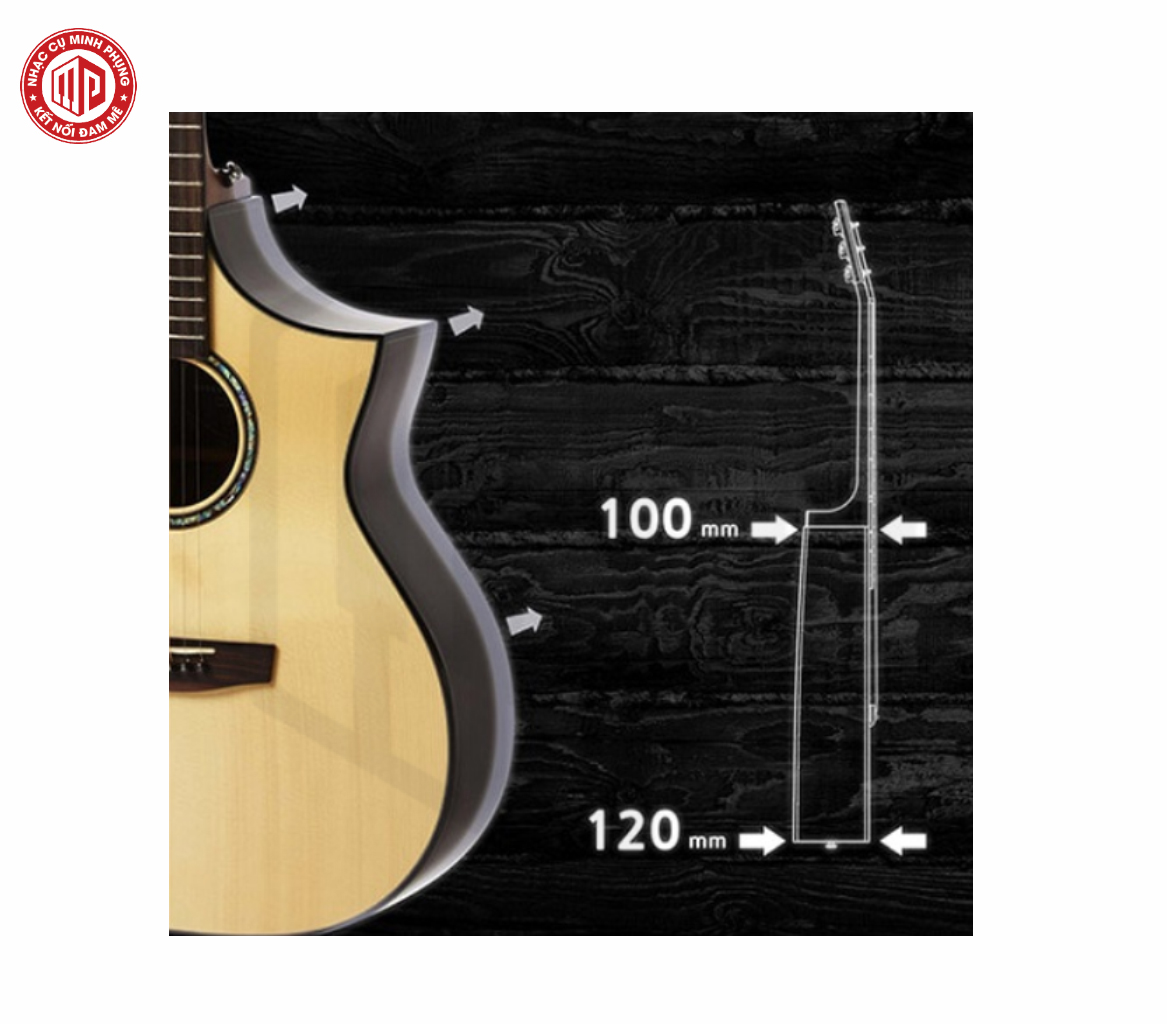 Đàn Guitar Acoustic Hex FX450C - Hàng chính hãng