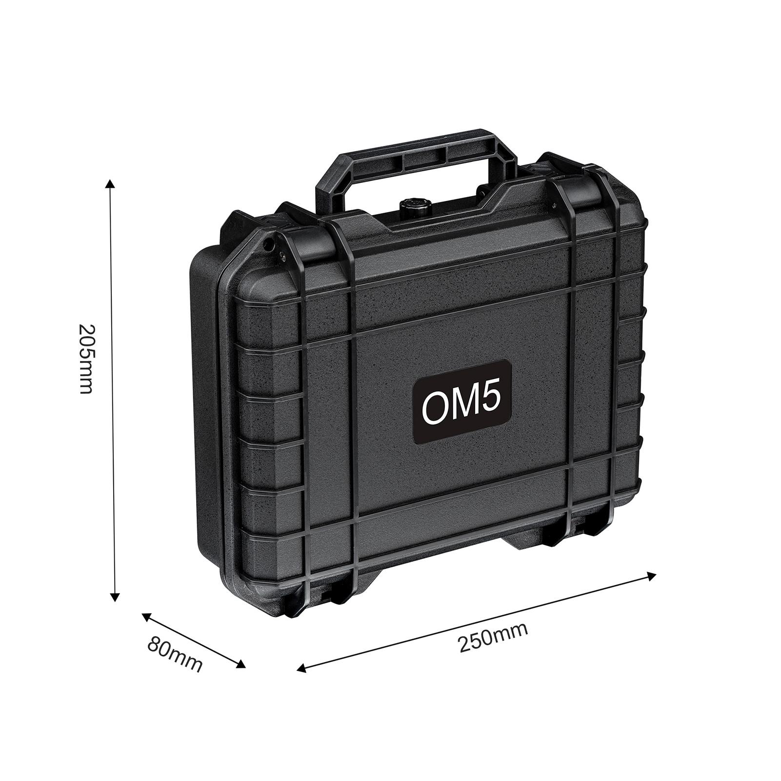 Portable Storage Case Travel Hardshell Carrying Case with Top Carry Replacement for DJI OM 5 Gimbal Stabilizer