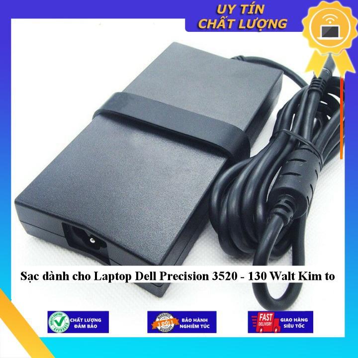 Sạc dùng cho Laptop Dell Precision 3520 - 130 Walt Kim to - Hàng Nhập Khẩu New Seal