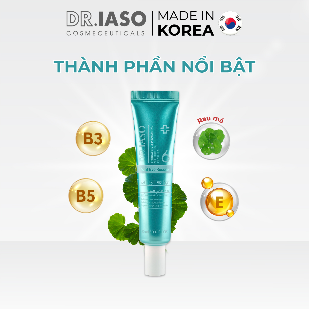 Kem Dưỡng Mắt Toàn Diện Dr.Iaso Mint